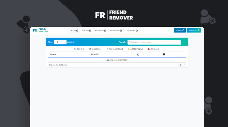 Friend remover